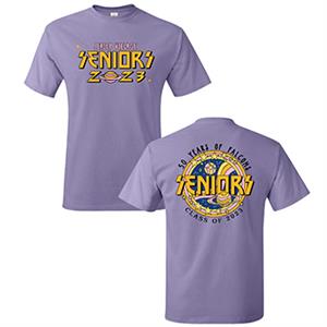 purple JV senior t-shirt