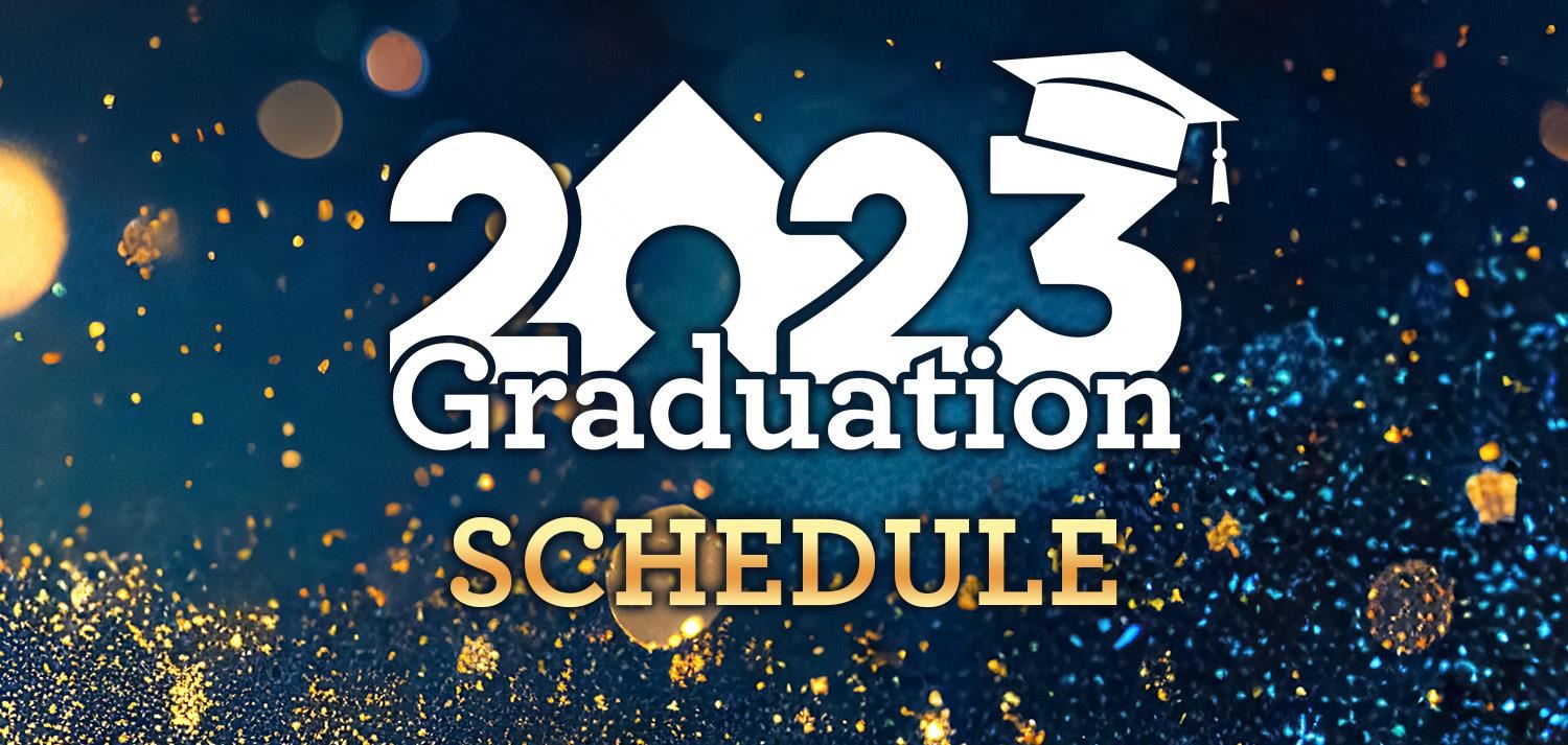 graduation 2023 schedule