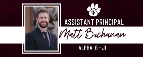 Assistant Principal Matt Buchanan