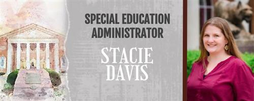 Special Education Administrator Stacie Davis