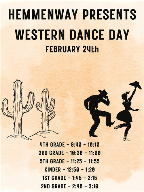 Western Dance Day 2/24th