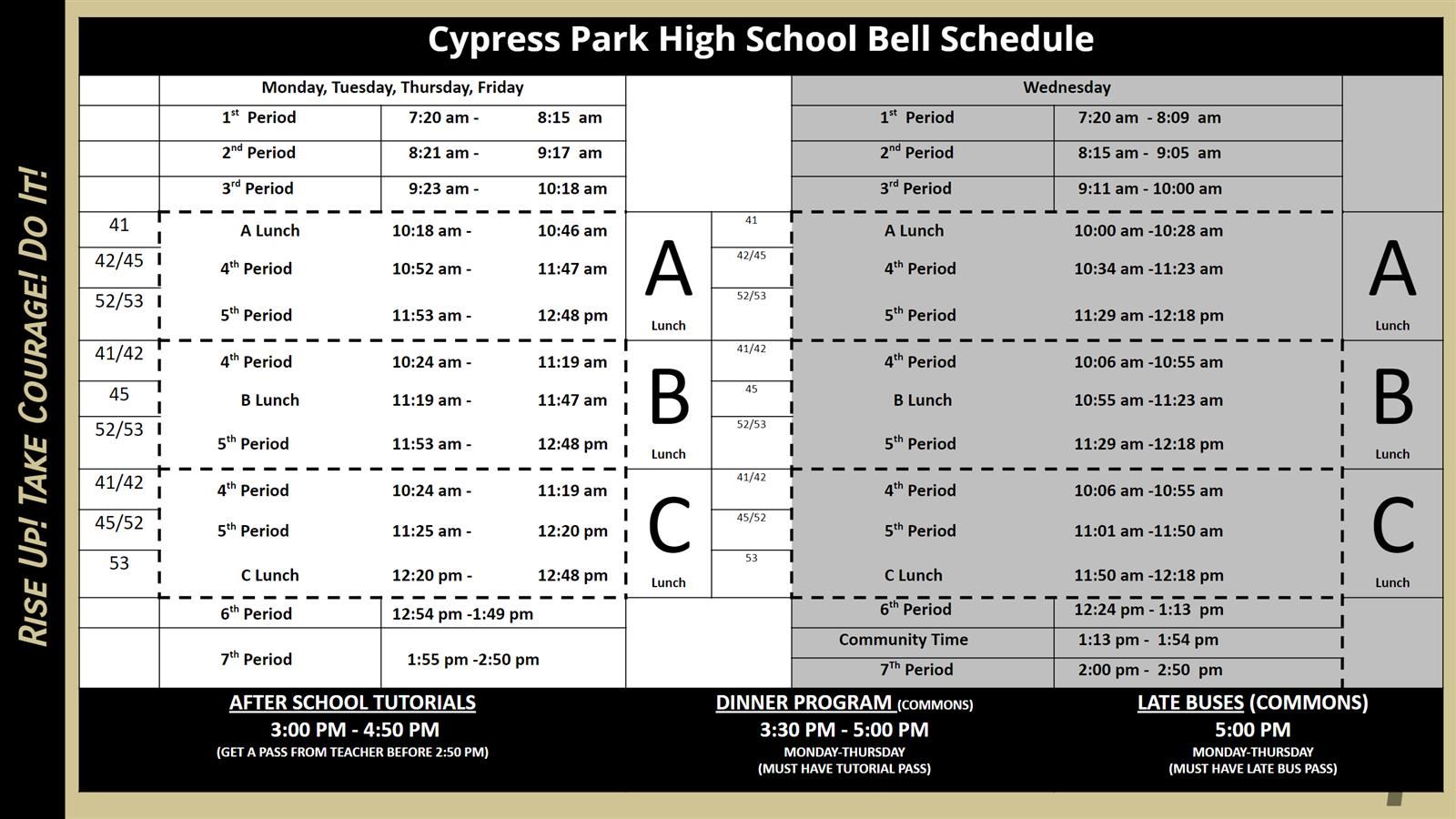 Cfisd 2022 Calendar Schedules / Bell Schedule