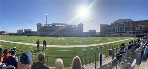 CFISD  Pass In Review on 26 March 2022 held at Berry Center Football Field. 